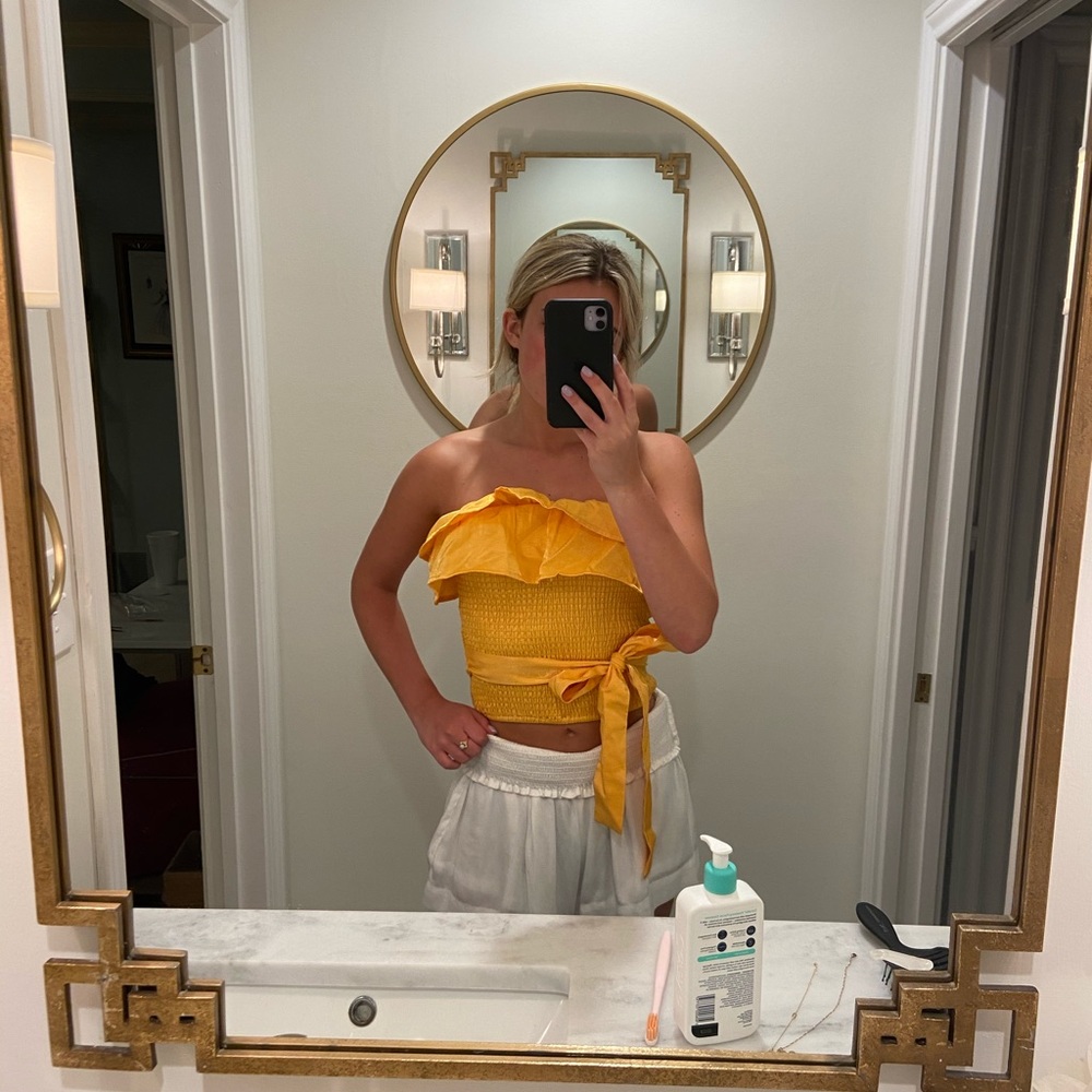 lovers + friends rexford top